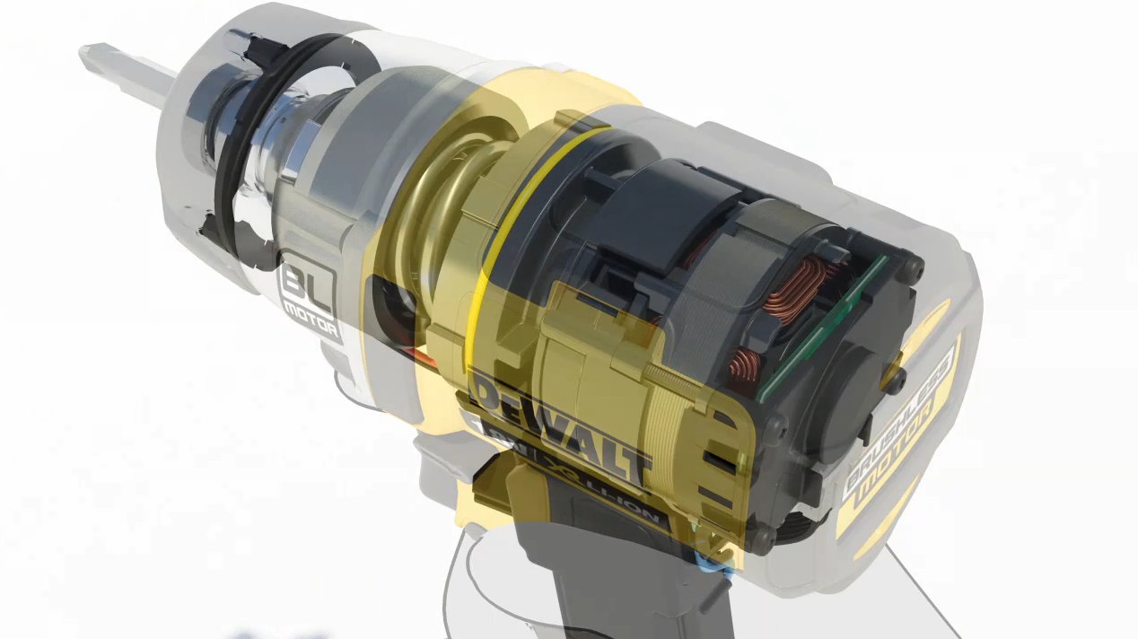 DeWALT Brushless Driver - Technical Animation Agency & Illustration ...